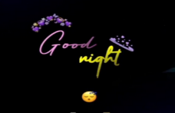 Good night new video status